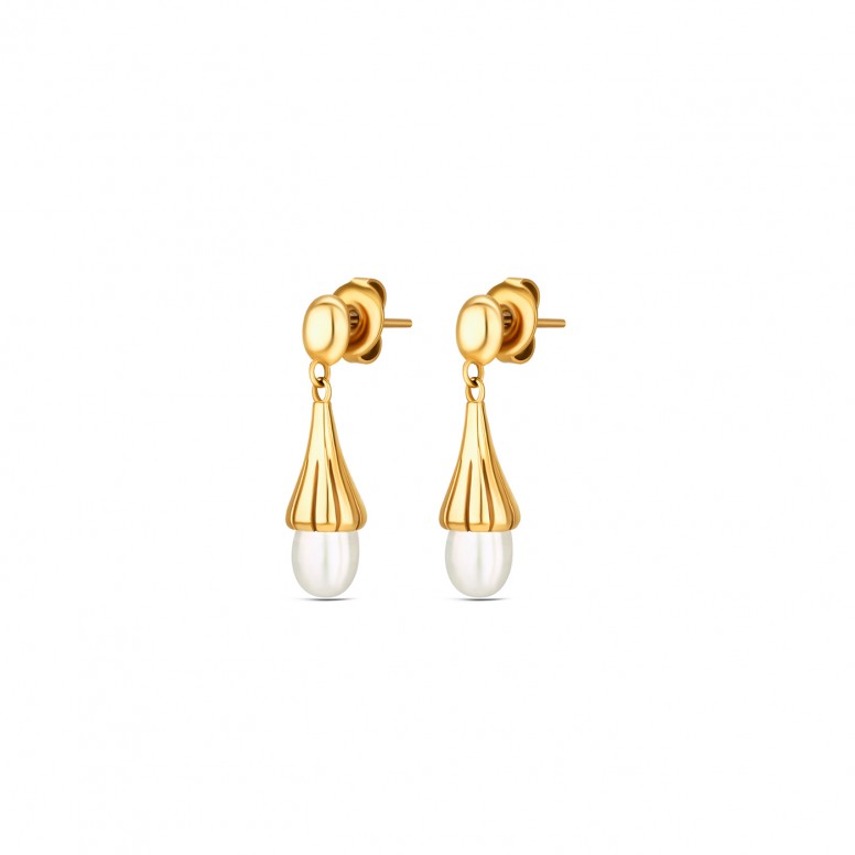 Conjunto Collar y Pendientes Sea Pearl Golden
