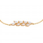 Pulsera Golden Leaves