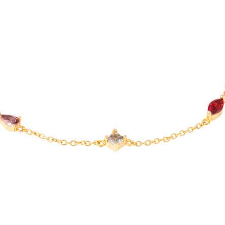 Pulsera Fun Stones Golden