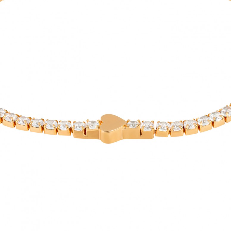 Hearts Golden Bracelet