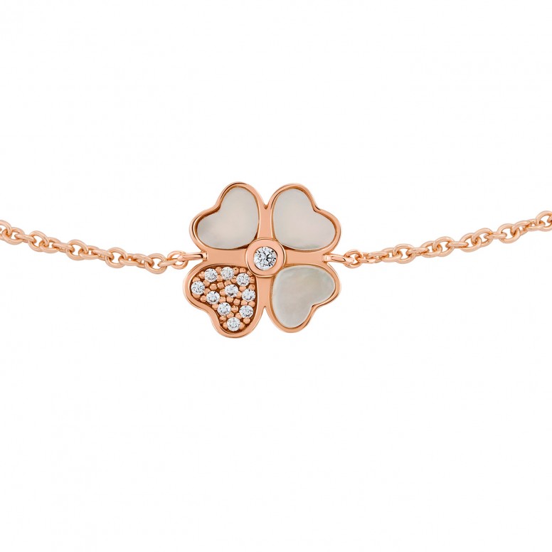 Love In Rose Clover Bracelet