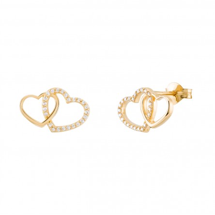 Earrings Ophelia 18K Gold Diamond
