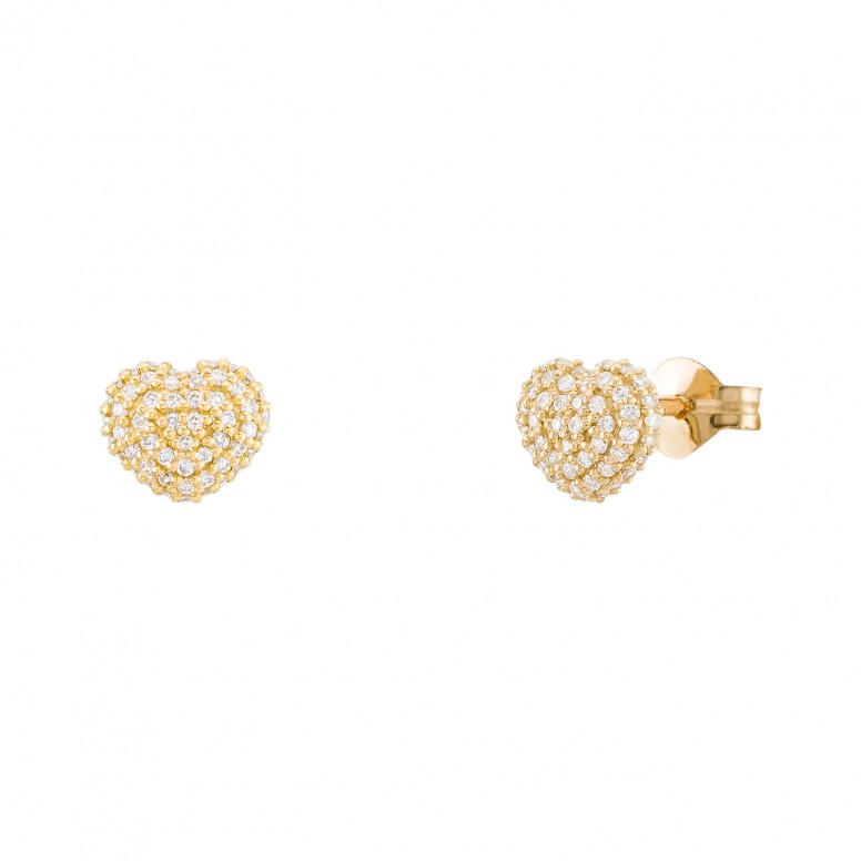 Earrings Josephine 18K Gold Diamond