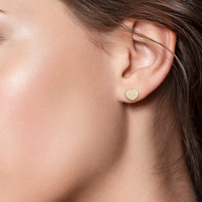 Earrings Josephine 18K Gold Diamond