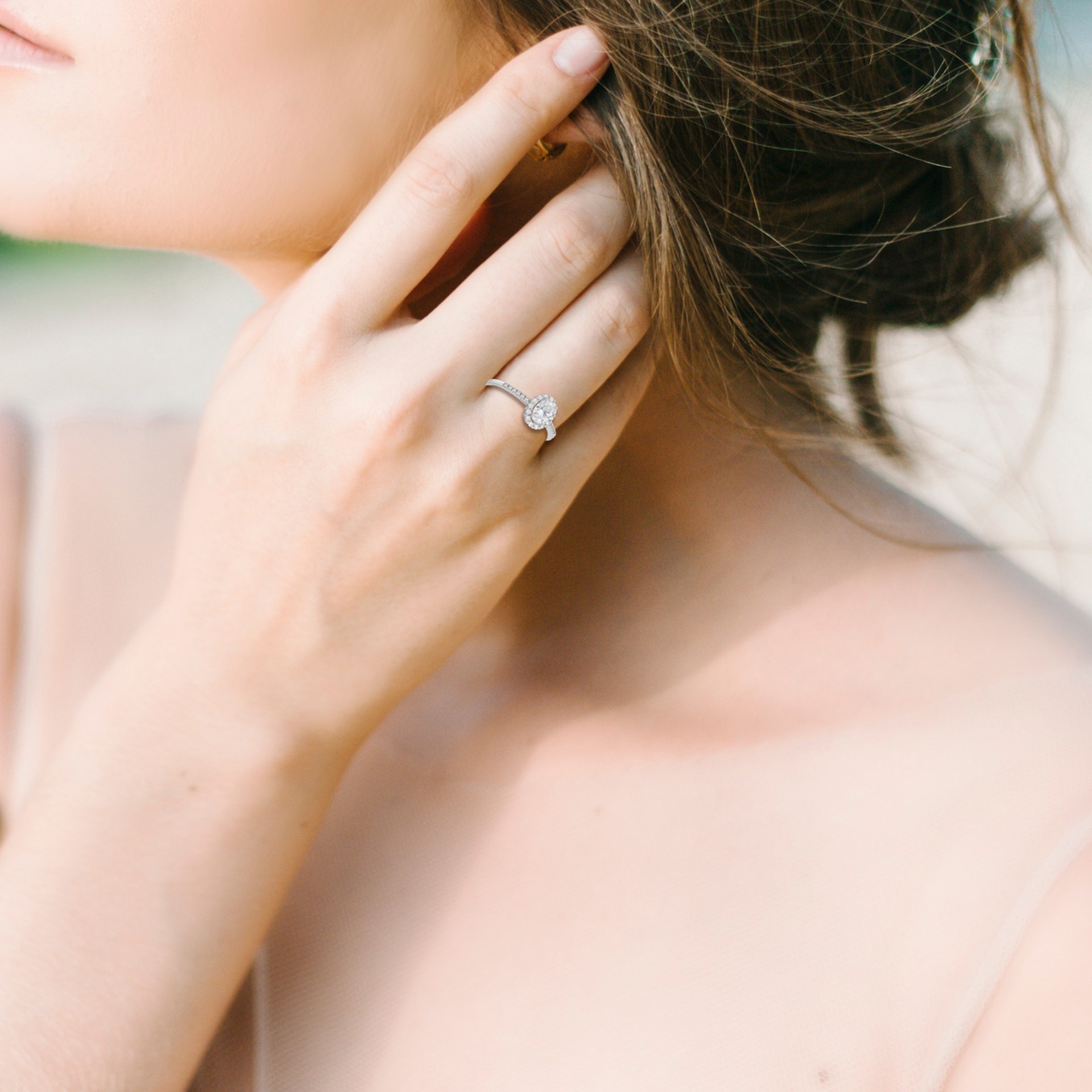 Ring Diana 18K Gold Diamonds