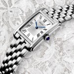 Reloj Ladies Rectangular Plateado