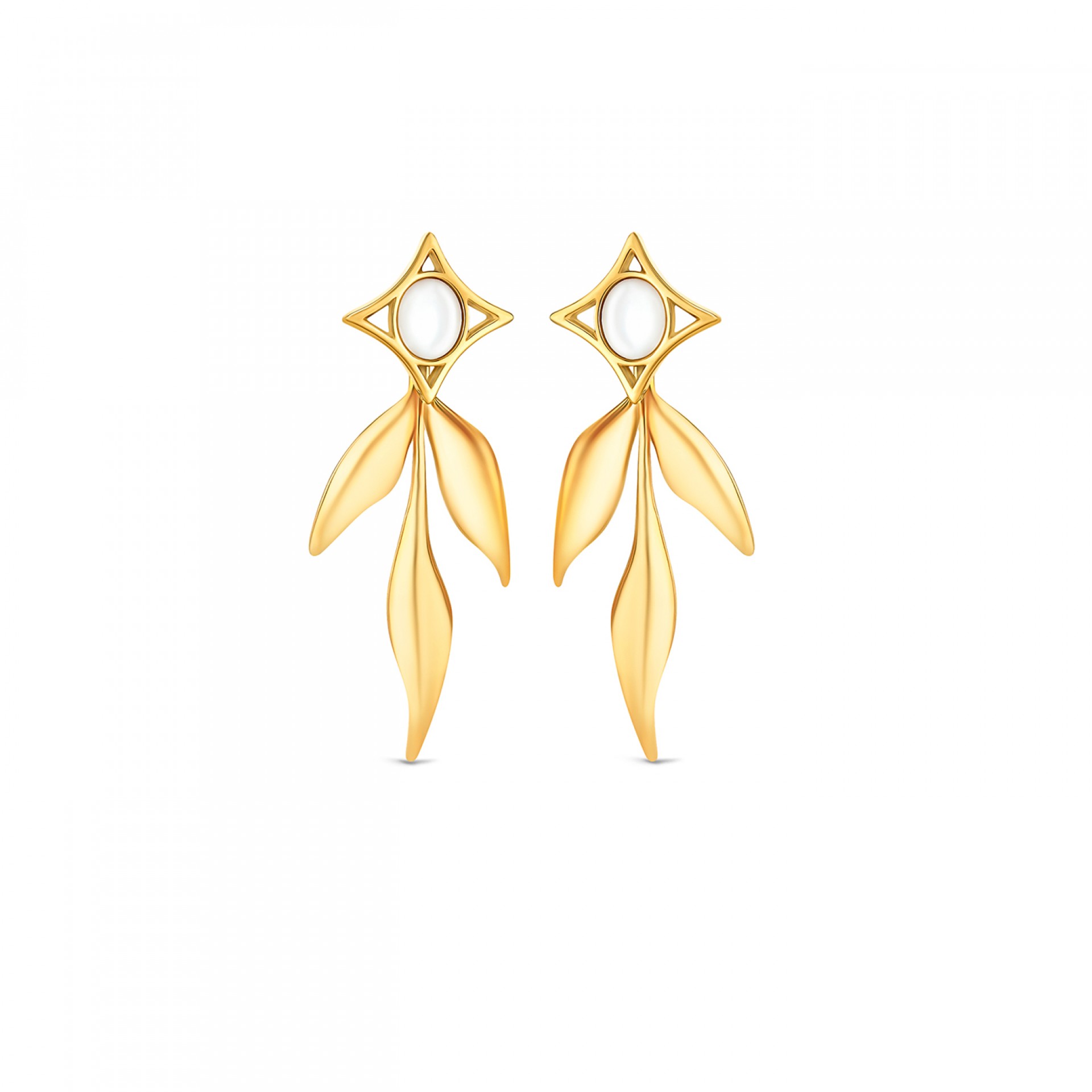 Margot Falling Leaves Golden Earrings