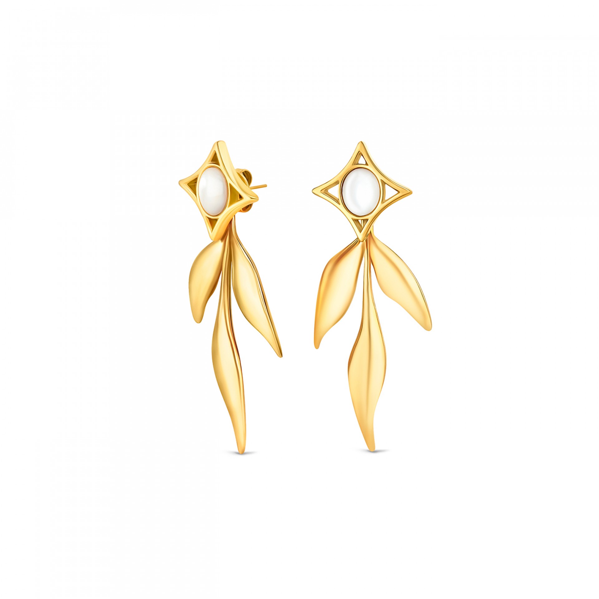 Margot Falling Leaves Golden Earrings