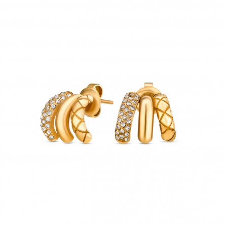 Pendientes Delightful Triple Golden