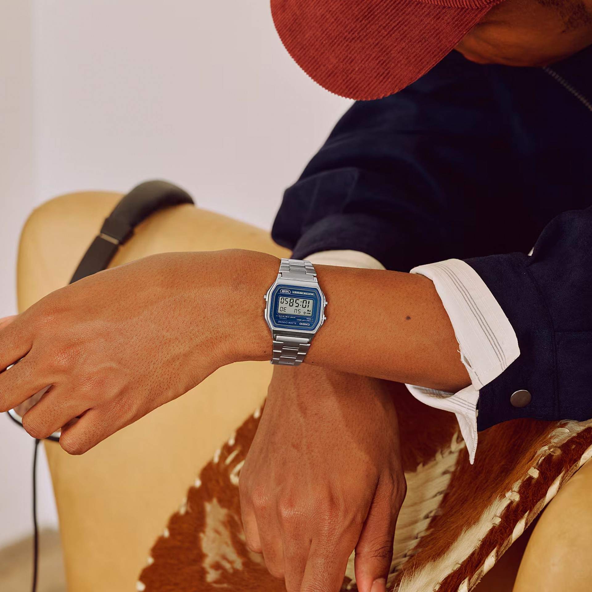 Reloj Vintage Azul