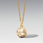 Passions Football Necklace