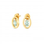 Conjunto Colar e Brincos Birthstone March - Serenity