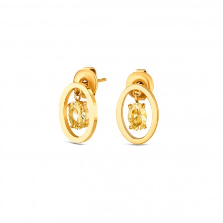 Conjunto Colar e Brincos Birthstone October - Health