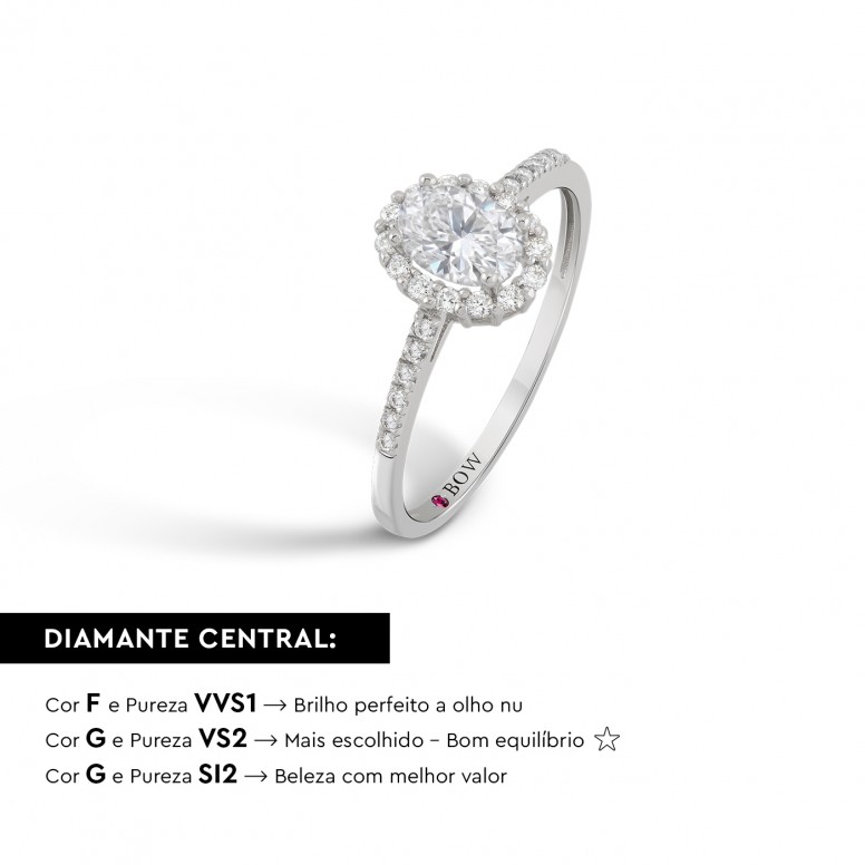 Ring Diana 18K Gold Diamonds