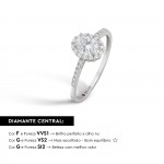Ring Diana 18K Gold Diamonds