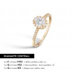 Ring Diana 18K Gold Diamonds