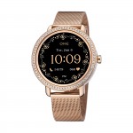 Box Rel�gio Smartwatch Mini Spark Ouro Rosa