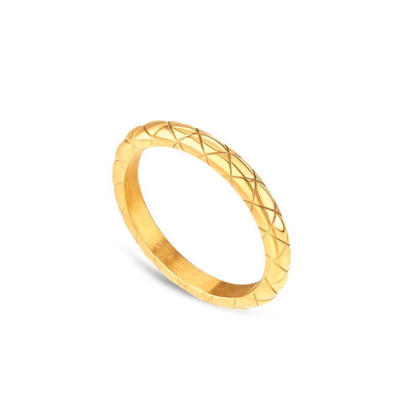Anel Delightful Slim Golden