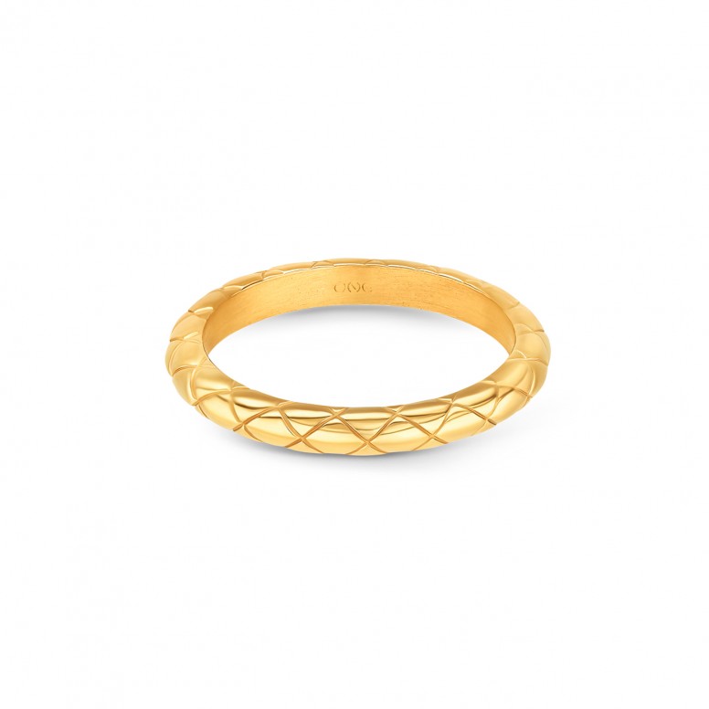 Anel Delightful Slim Golden