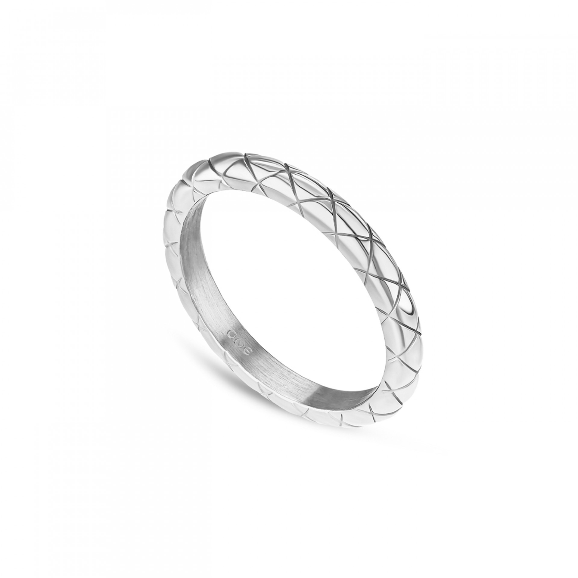 Delightful Slim Silver Ring