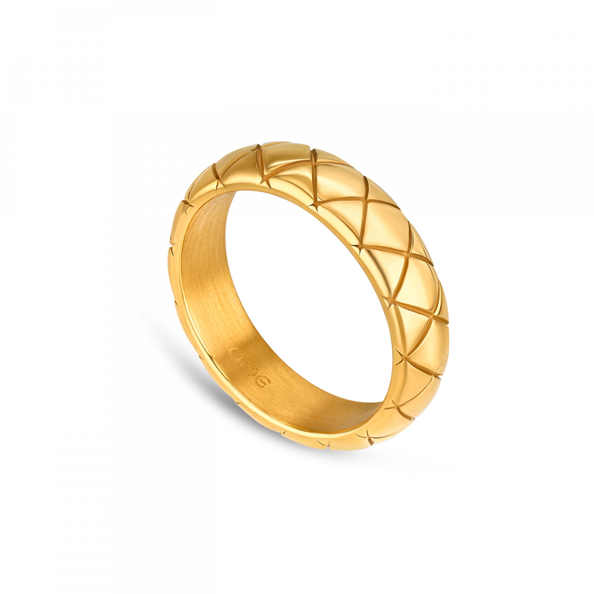 Delightful Medium Golden Ring