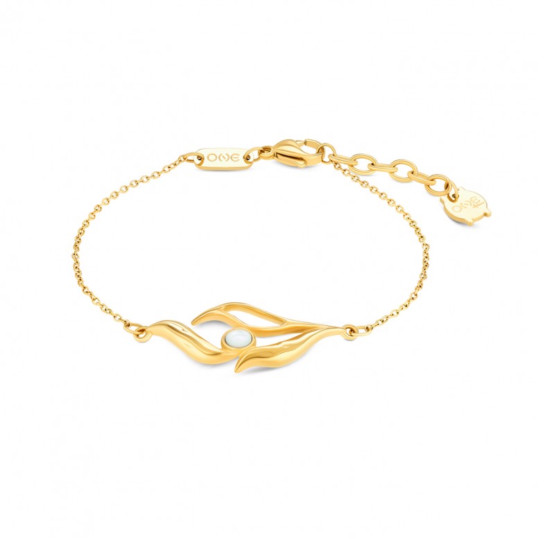 Pulsera Margot Falling Leaves Golden