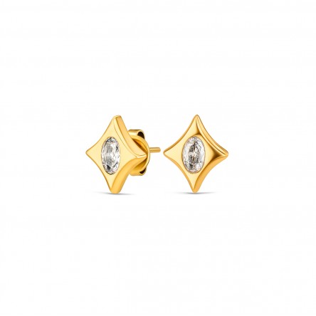 Pendientes Elena Tiny Divine Golden Pendientes Elena Tiny Divine Golden