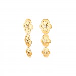 Pendientes Margot Blossom Long Golden