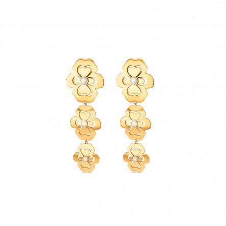 Pendientes Margot Blossom Long Golden