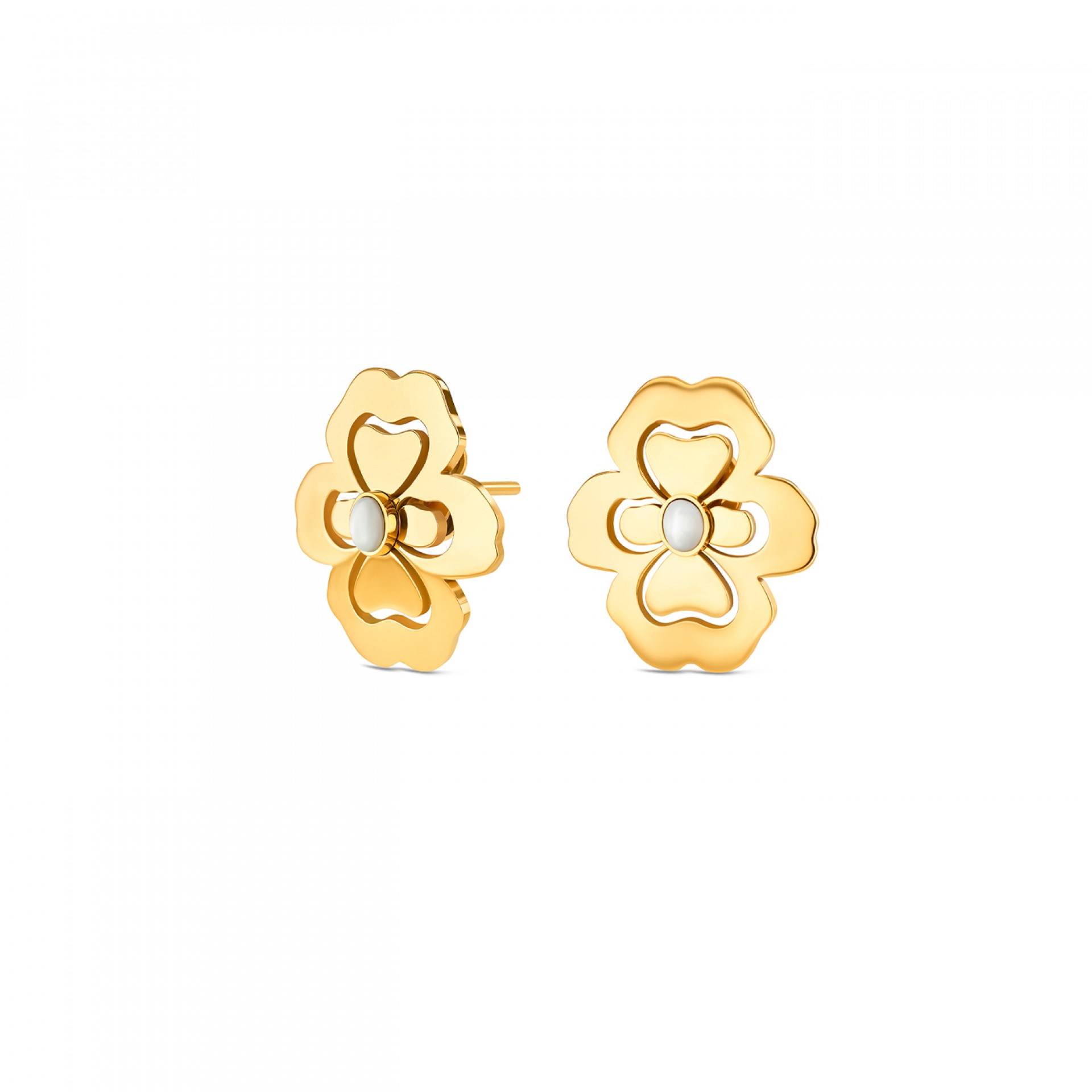 Margot Blossom Golden Earrings