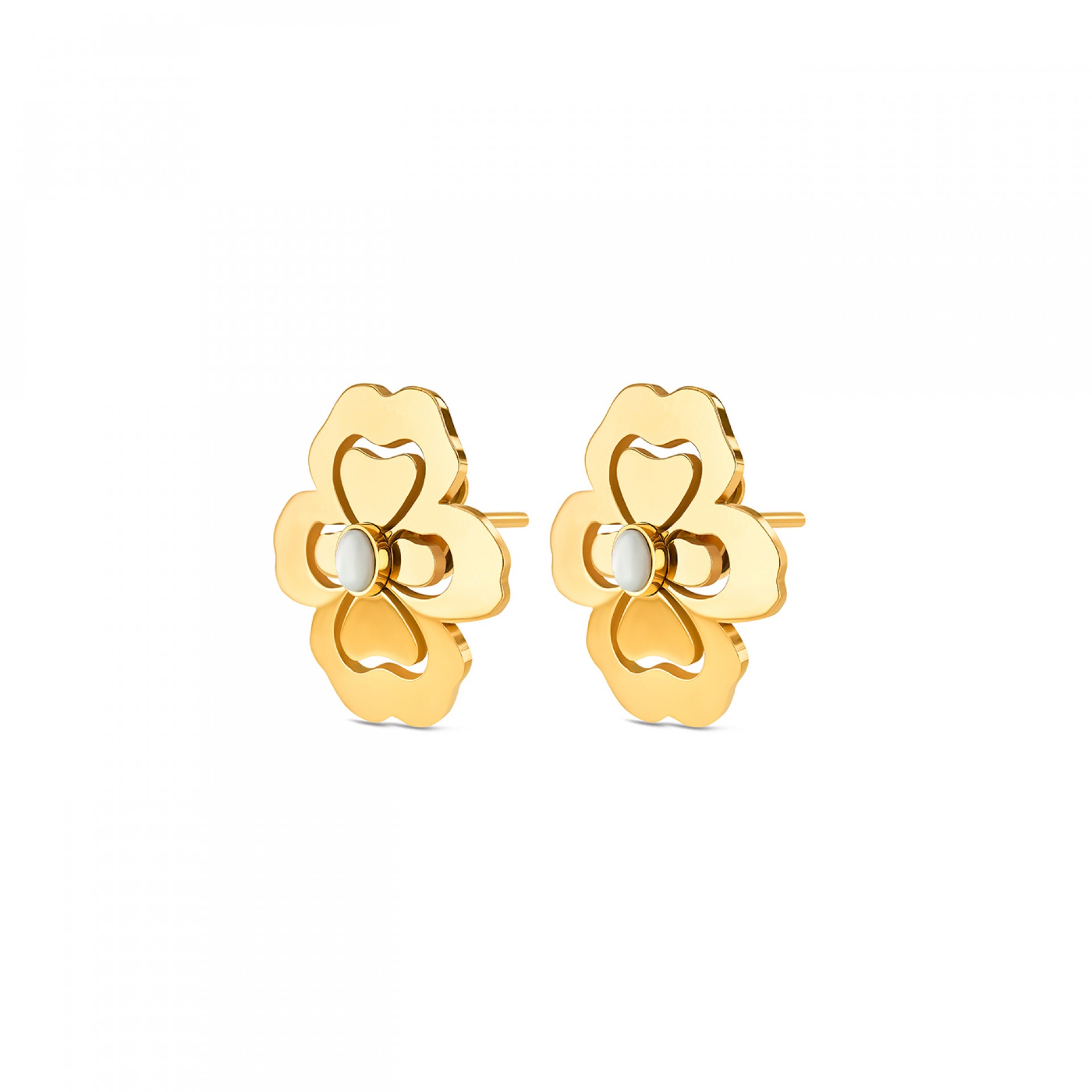 Margot Blossom Golden Earrings