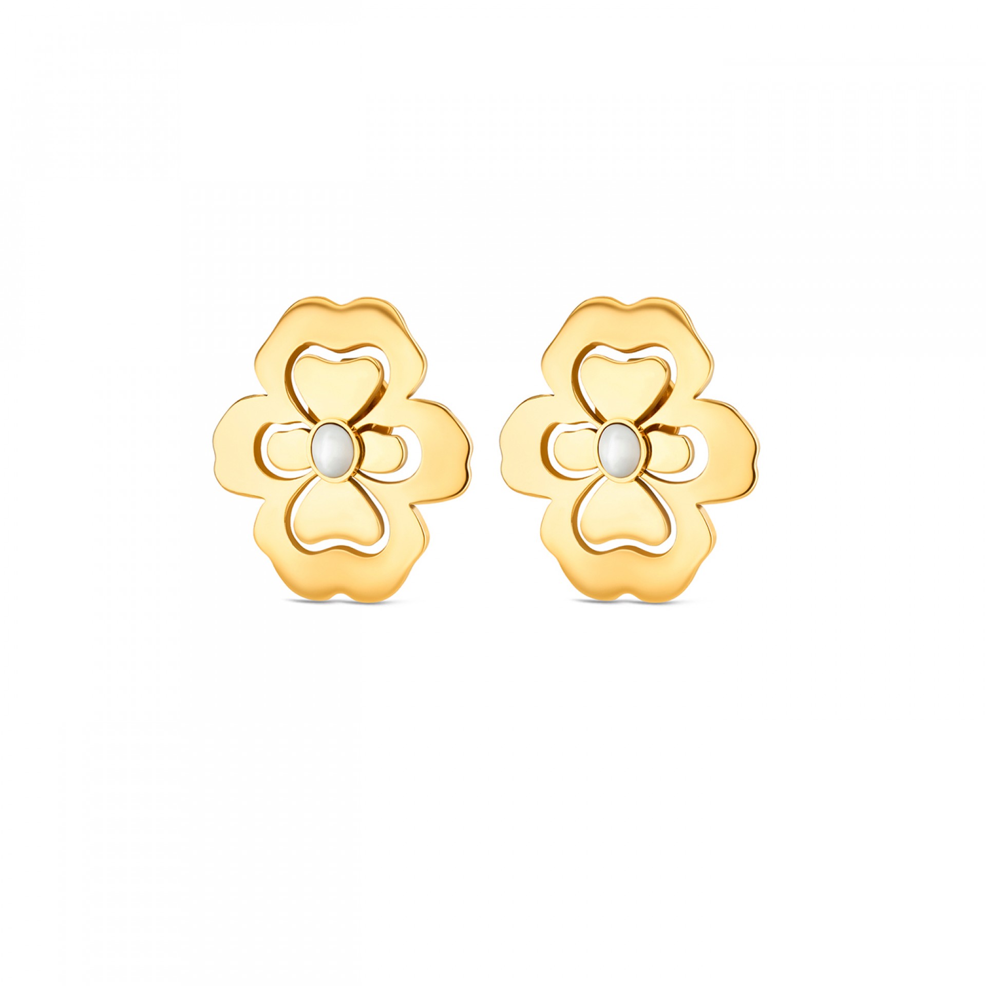 Margot Blossom Golden Earrings