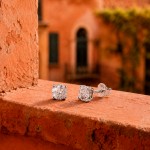Pendientes Plata Essential White  II