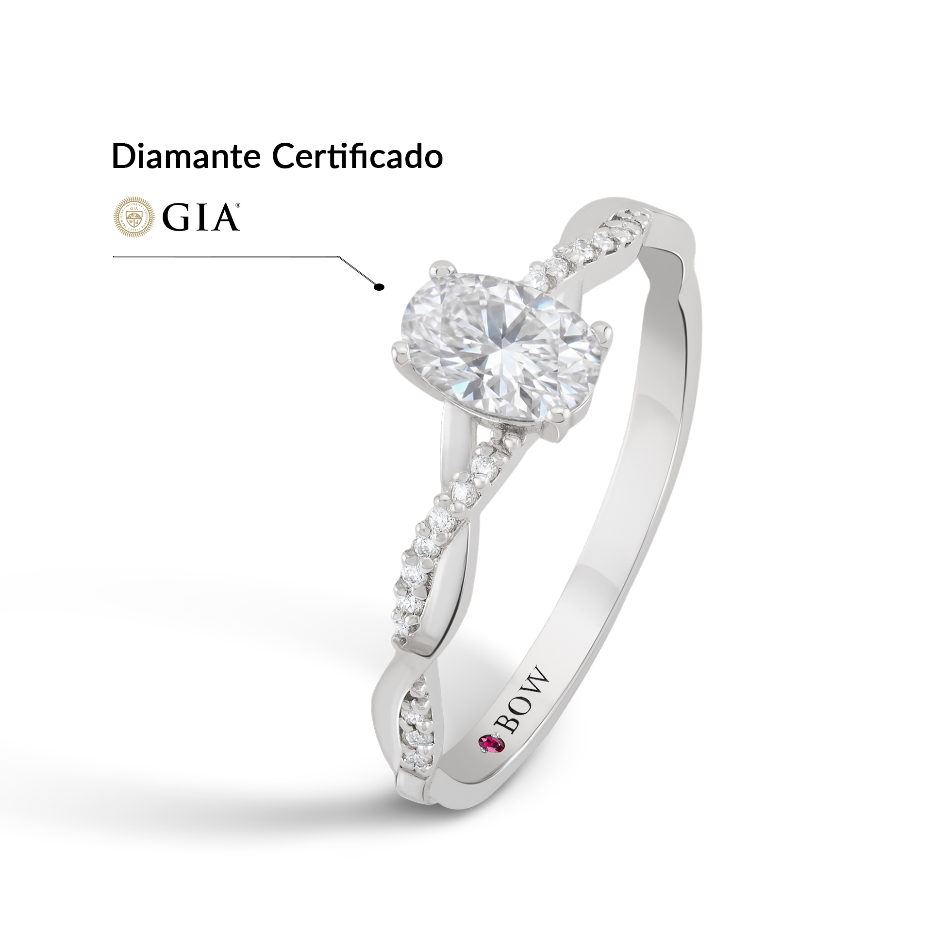 Anillo Madison Oro 18K Diamantes