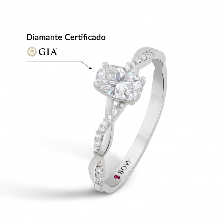 Anillo Madison Oro 18K Diamantes