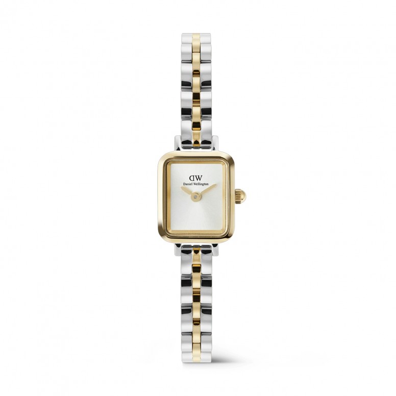 Reloj Quadro Mini Arch Bicolor