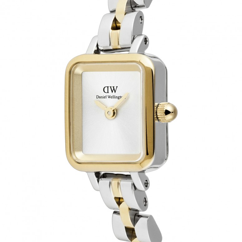 Reloj Quadro Mini Arch Bicolor