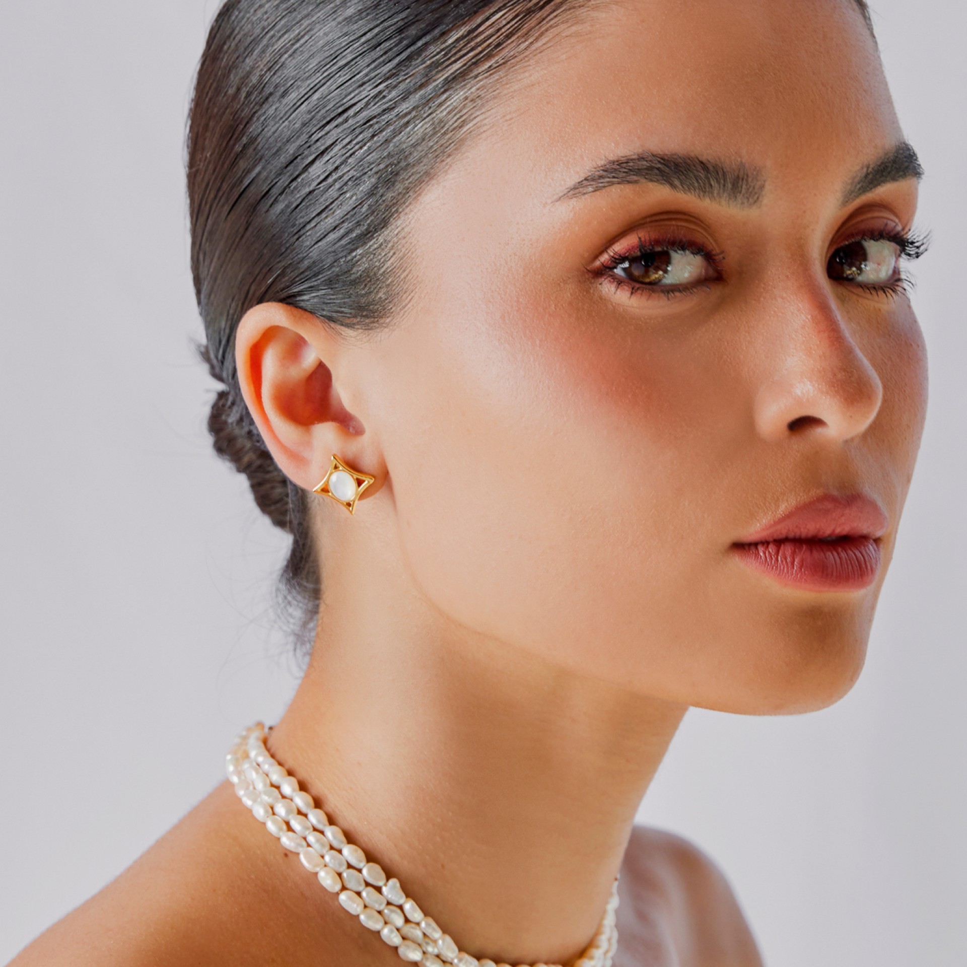 Margot Falling Leaves Golden Earrings