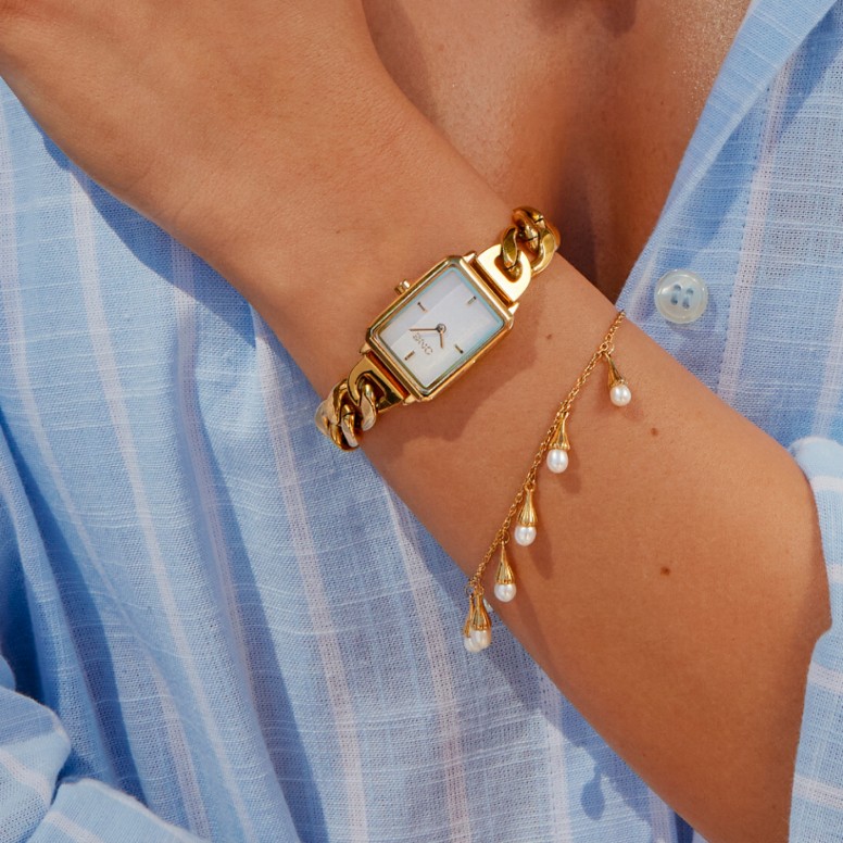 Rel�gio Dare Dourado
