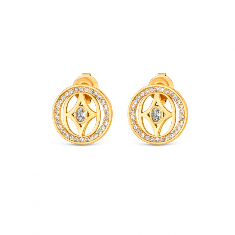 Pendientes Elena Brilliance Dorado