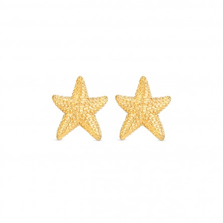 Pendientes Mini Sunny Star Dorado