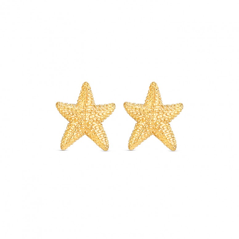 Pendientes Mini Sunny Star Dorado