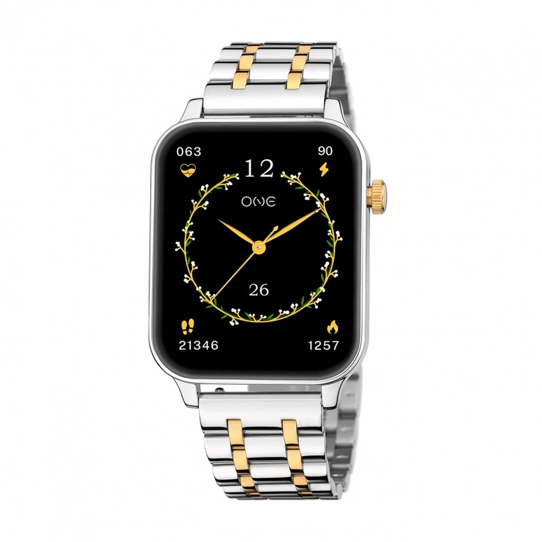Reloj Smartwatch Frame Links Bicolor