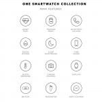 Reloj Smartwatch Frame Links Bicolor