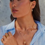 Conjunto Collar y Pendientes Sea Pearl Golden