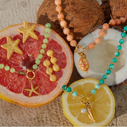 Pendientes Sunny Star Dorado