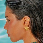 Pendientes Sunny Star Dorado