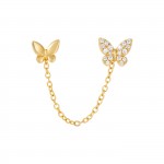 Pendiente �nico Matchy Mariposas