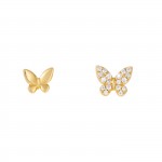 Pendiente �nico Matchy Mariposas