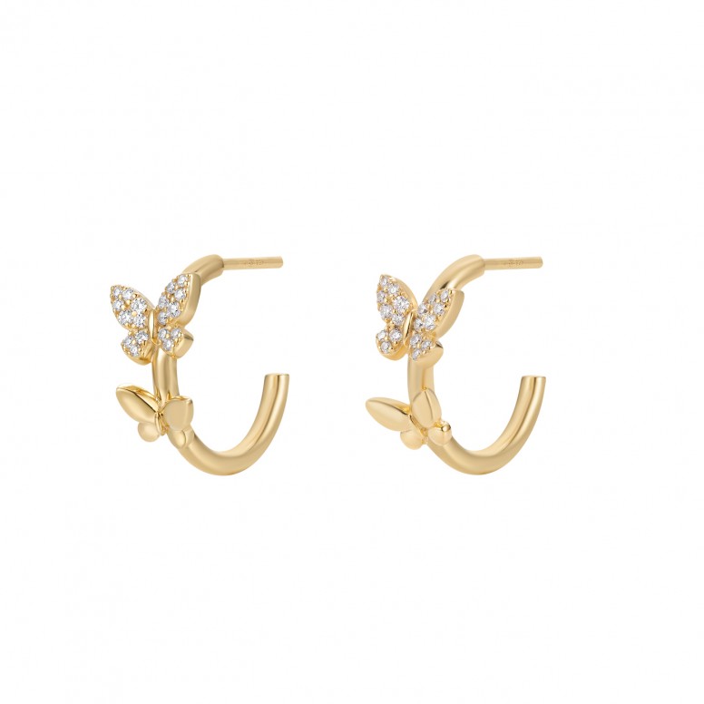 Aros Matchy Dos Mariposas
